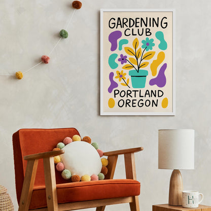 Gardening Club Wall Art
