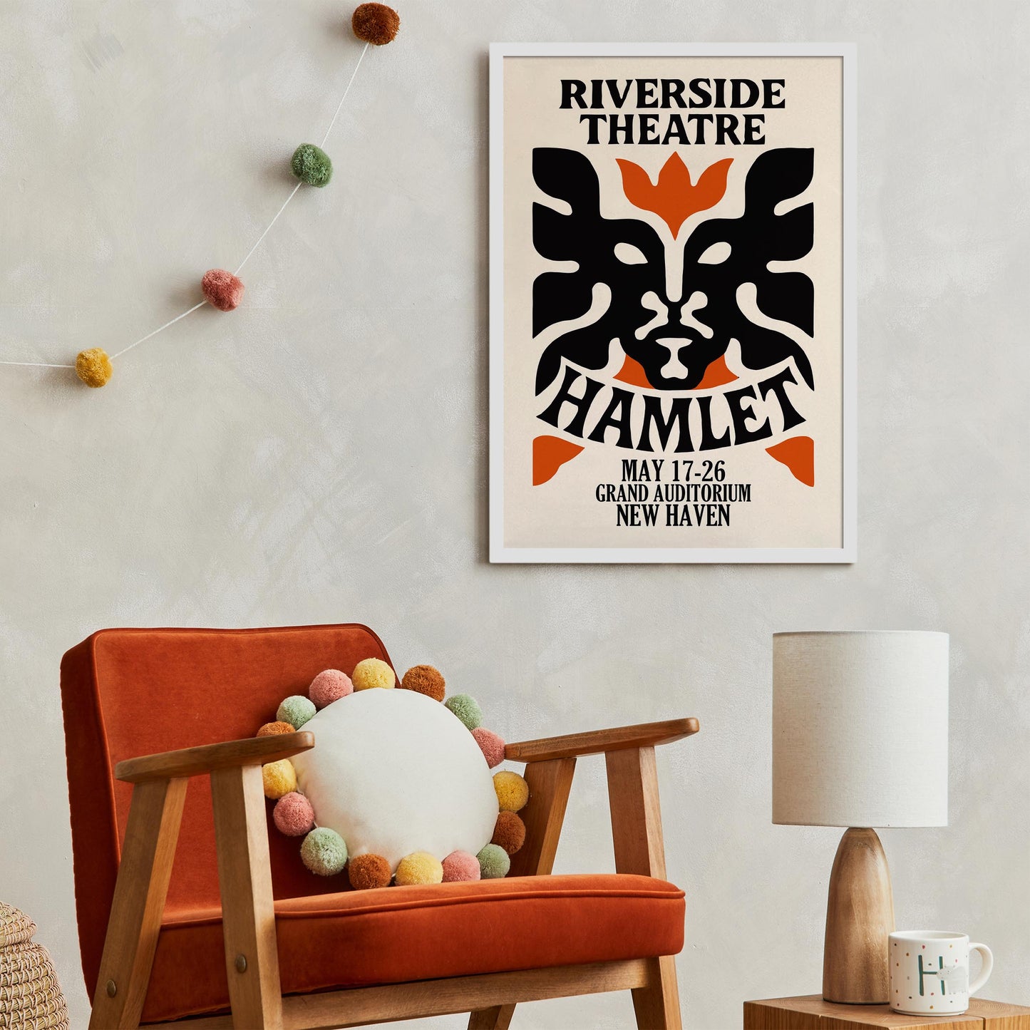 Hamlet Theatre Poster Print