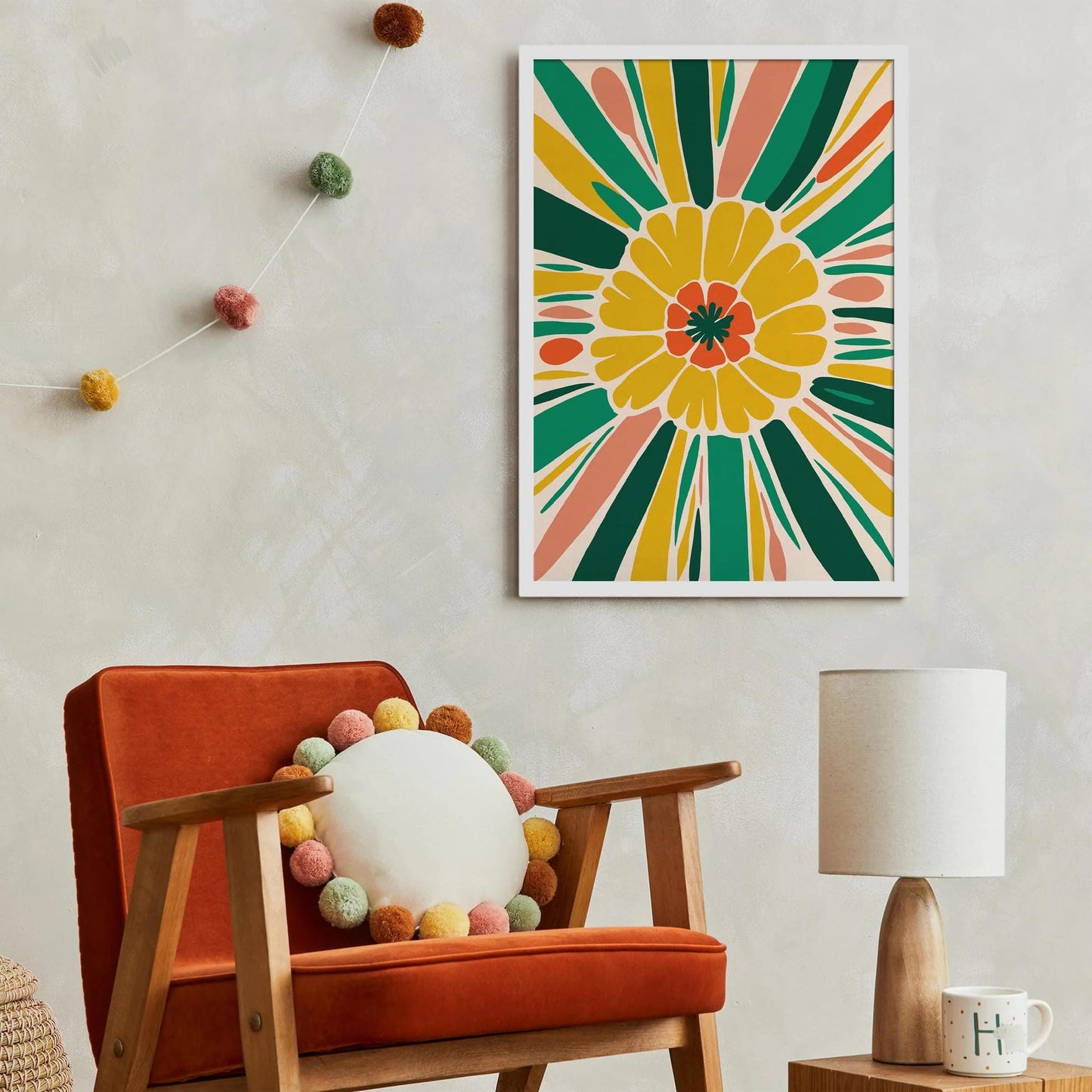 Colorful Farmhouse Wall Art Decor