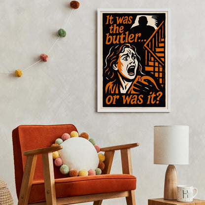 Butler Mystery Poster Print