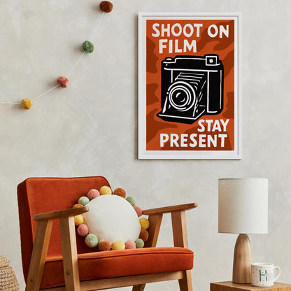Classic Film Camera Wall Art