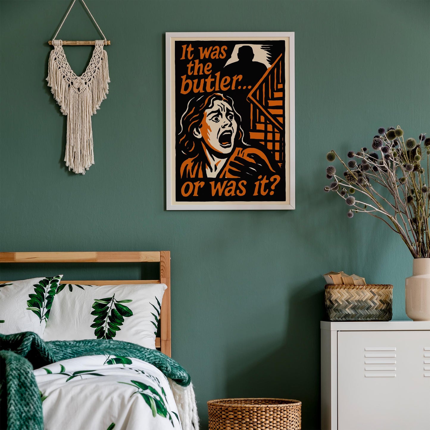 Butler Mystery Poster Print