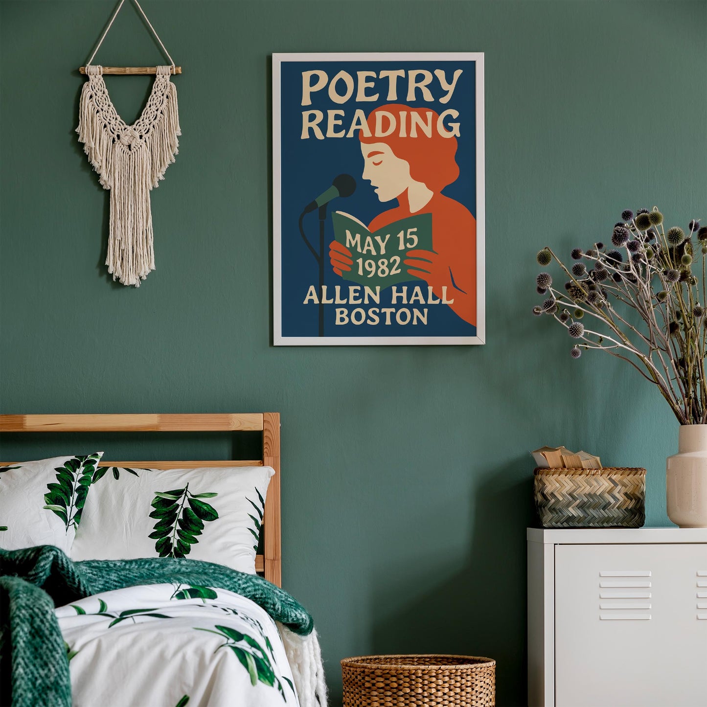 Poetry Reading Boston Poster