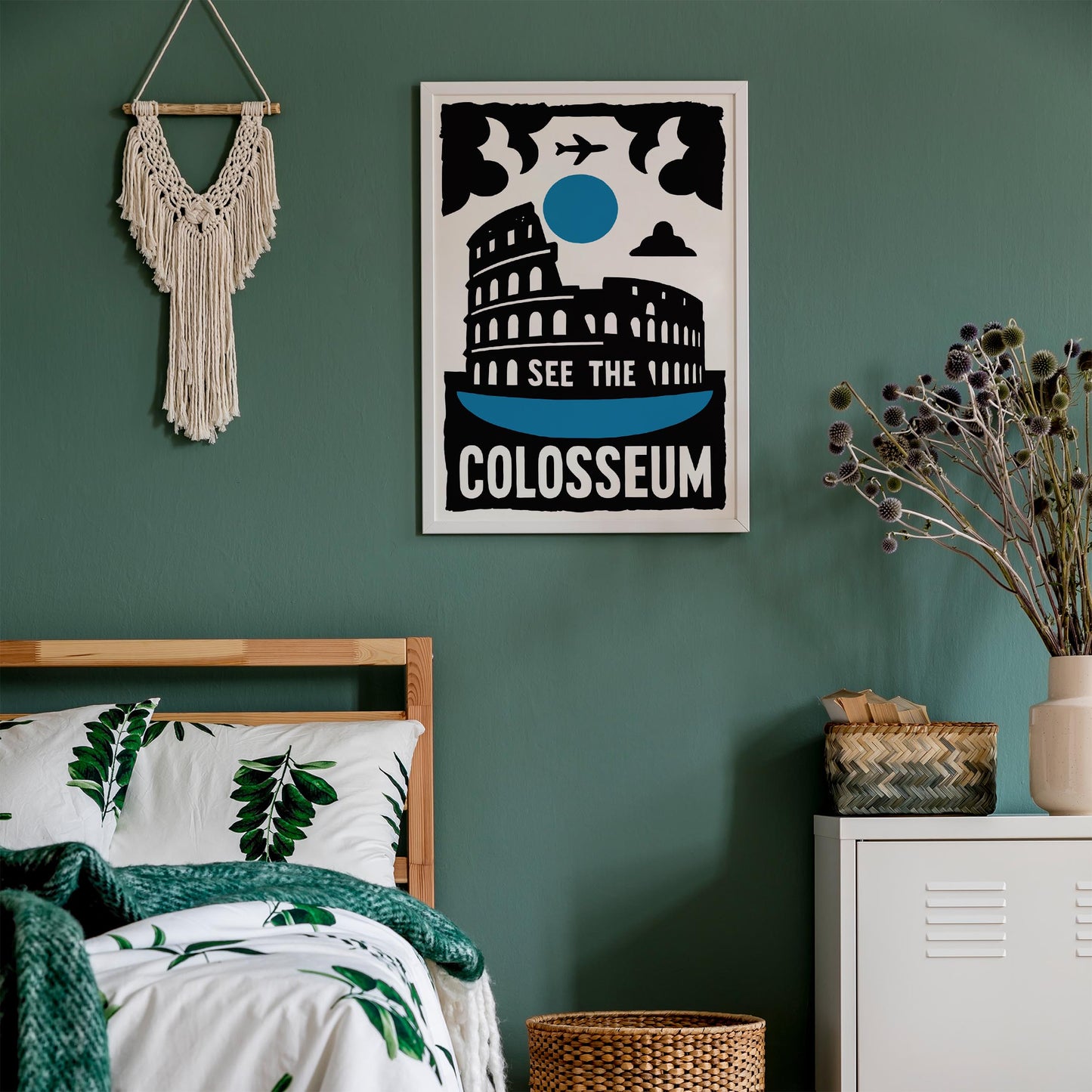 Colosseum Travel Poster Print