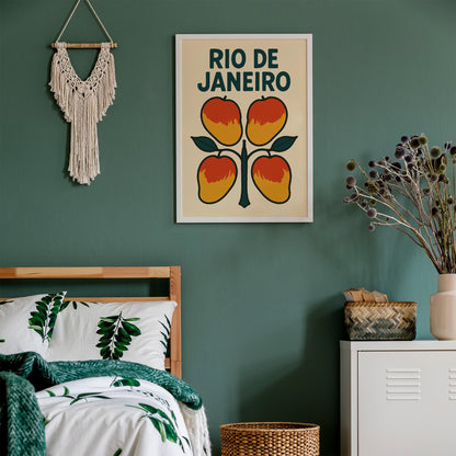 Rio Mango Bloom Poster