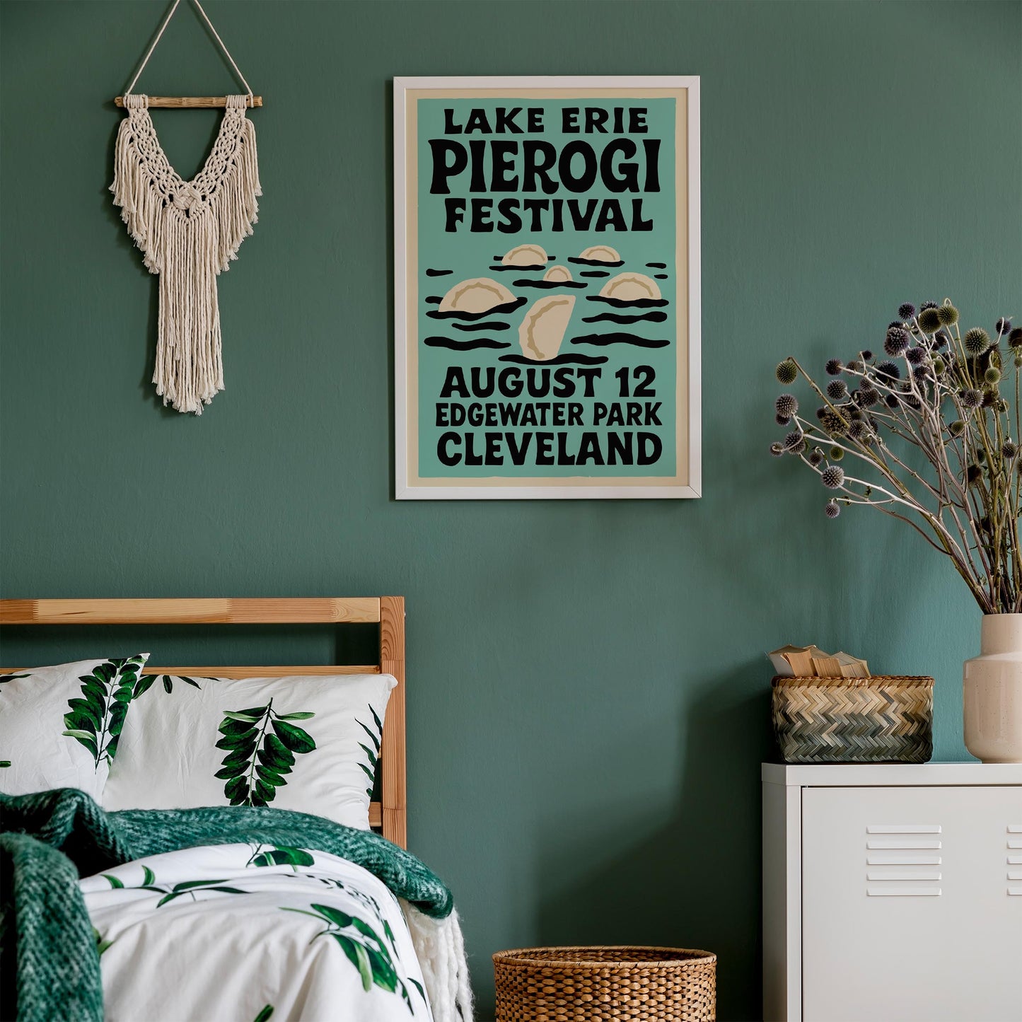Pierogi Festival Vintage Poster