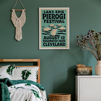 Pierogi Festival Vintage Poster