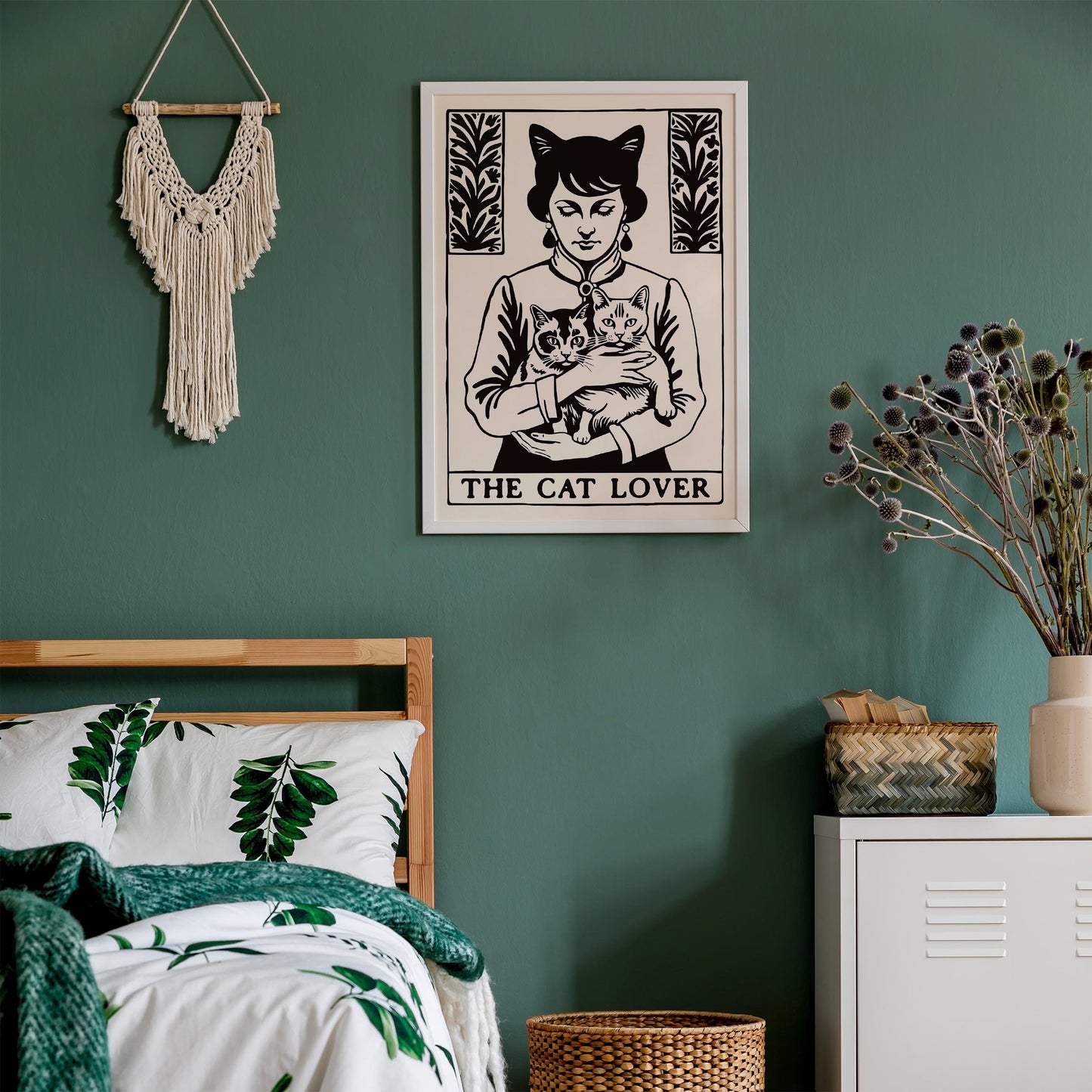 Cat Lover Vintage Print