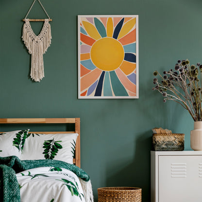 Colorful Sunshine Art Print 2025