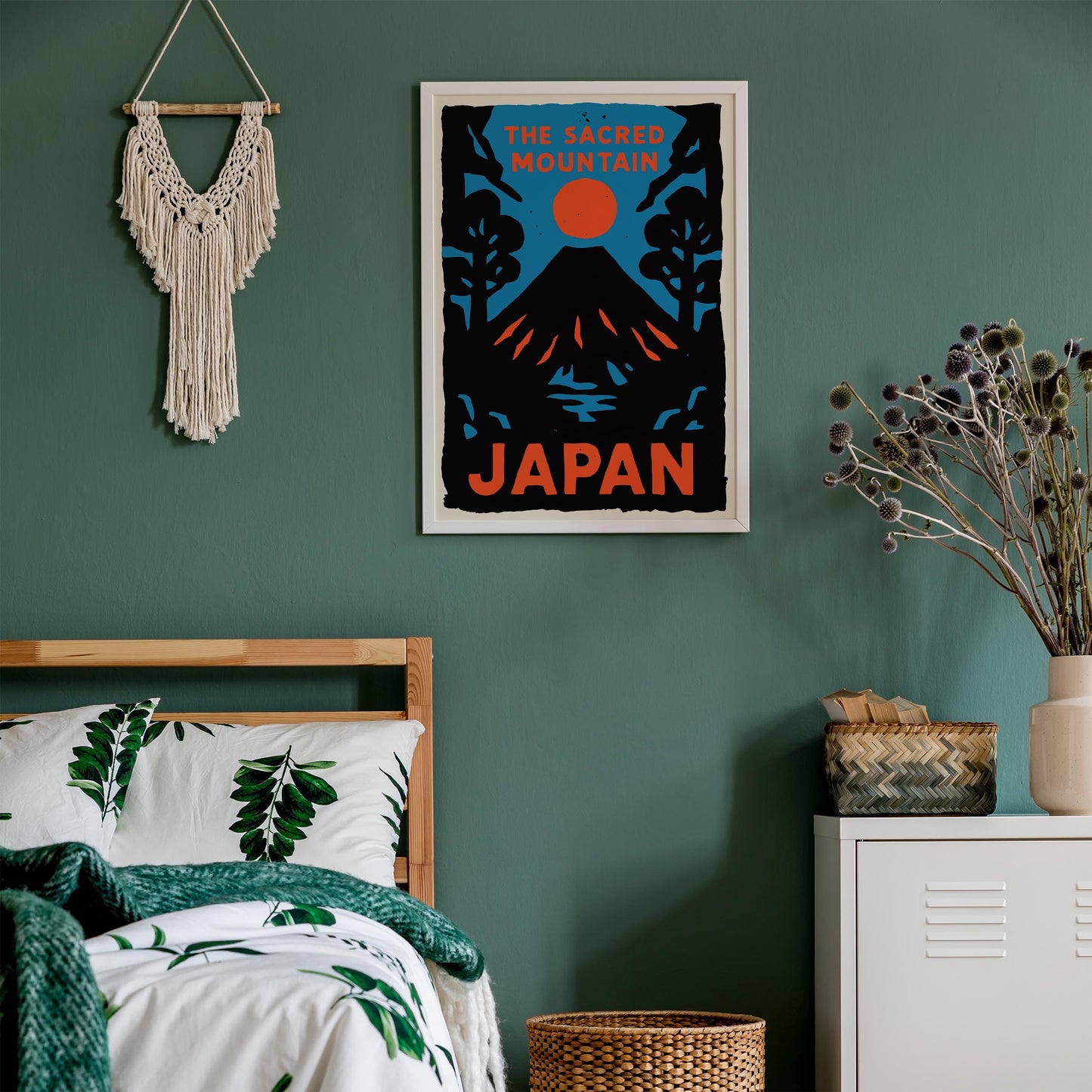 Sacred Mountain Japan Poster