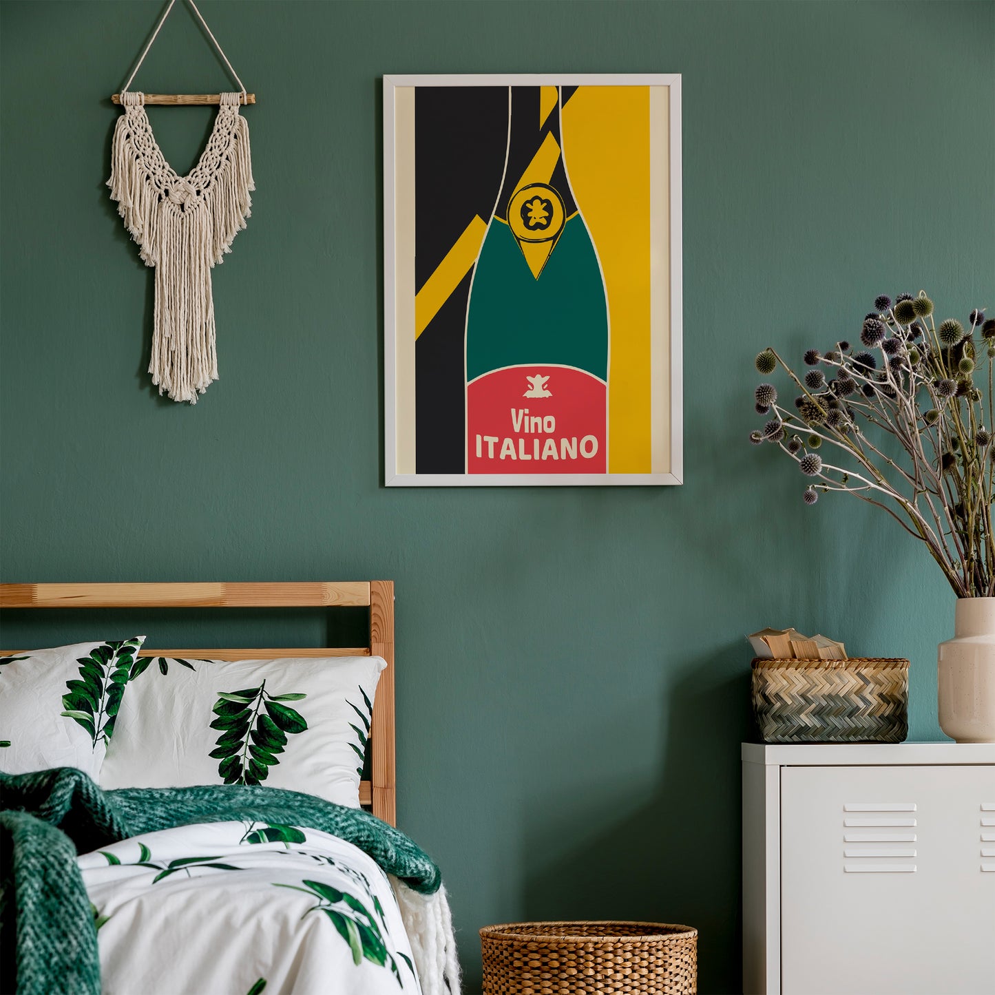 Vintage Italian Wine Poster