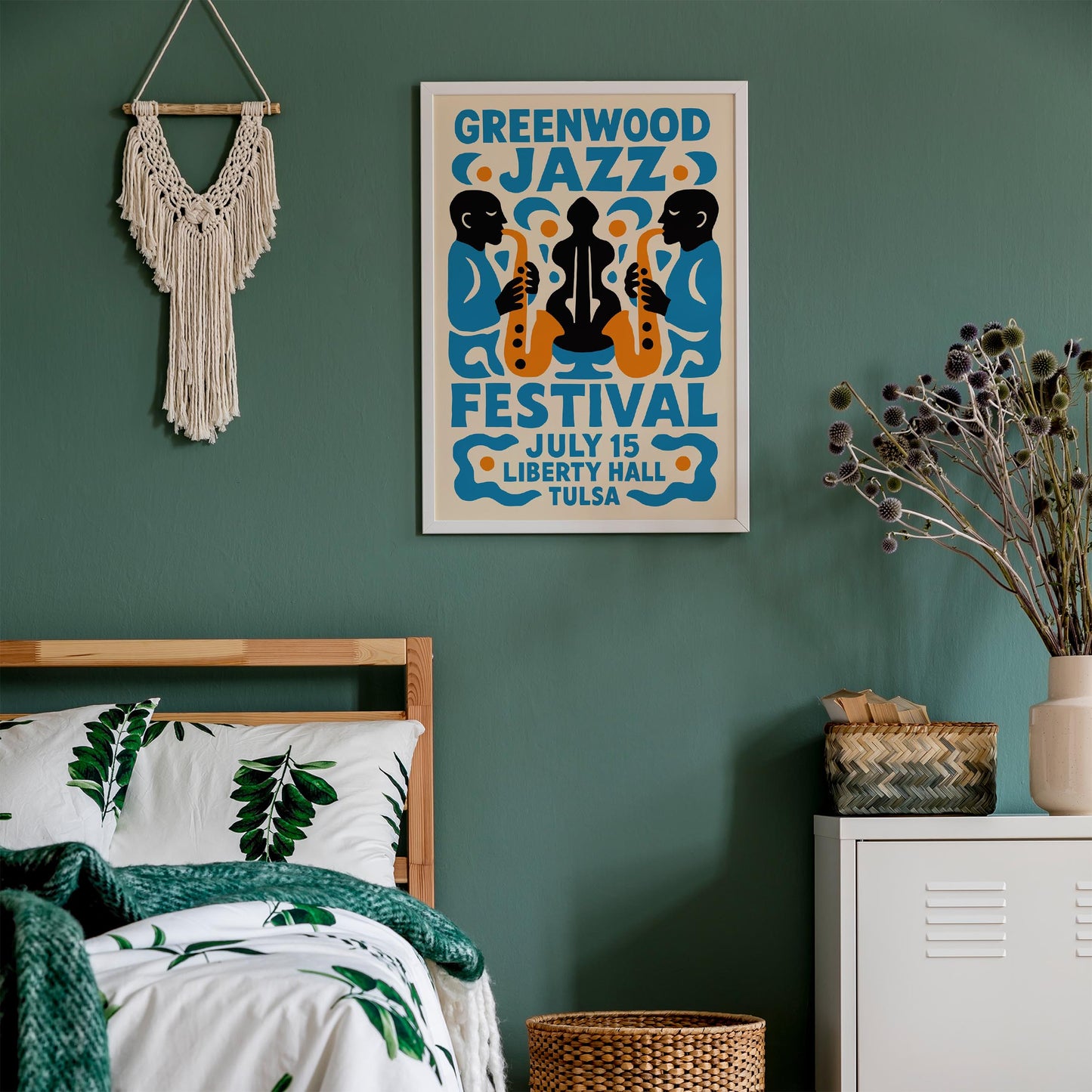 Greenwood Jazz Festival Poster