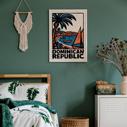 Dominican Republic Travel Poster