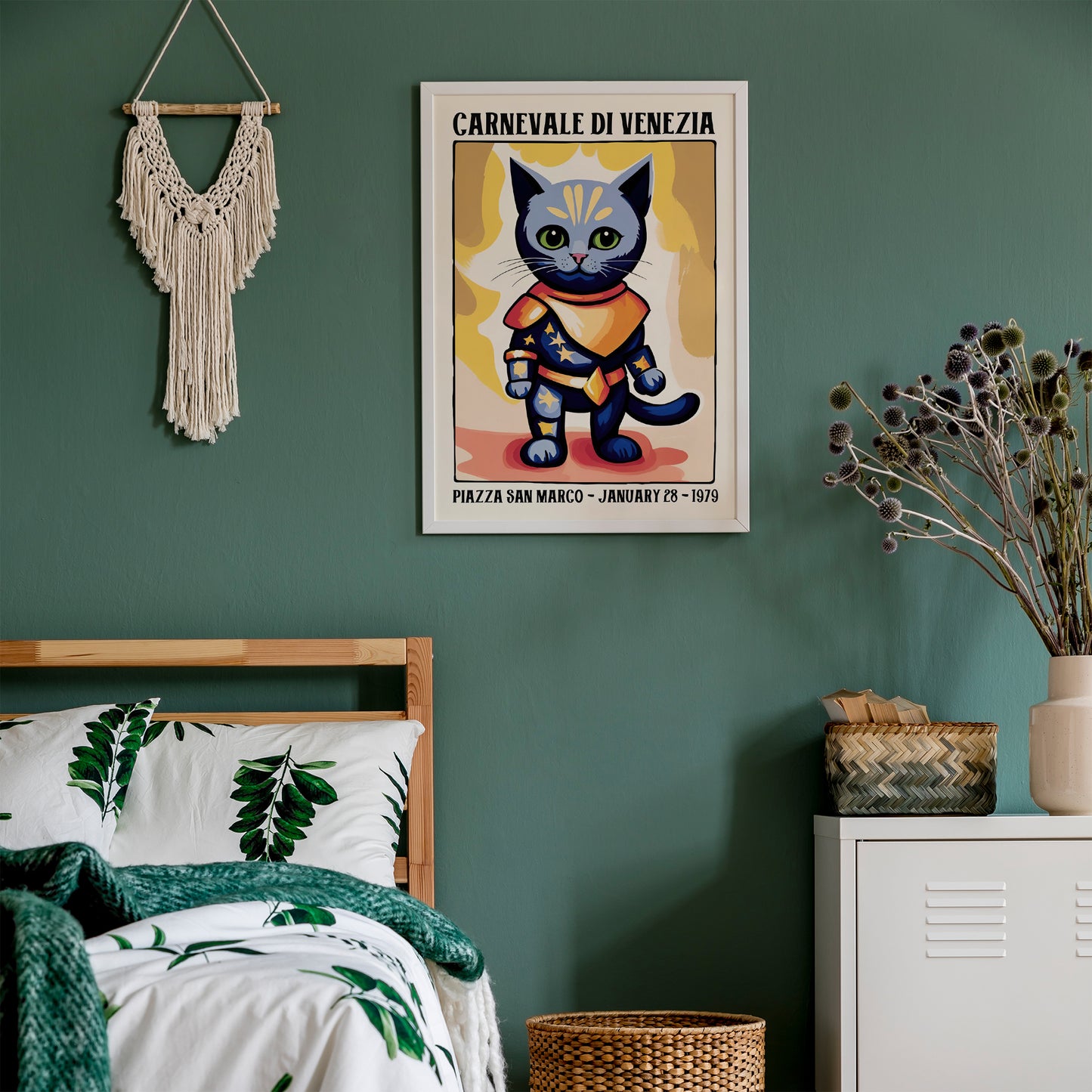 Carnevale De Venezia Vintage Poster