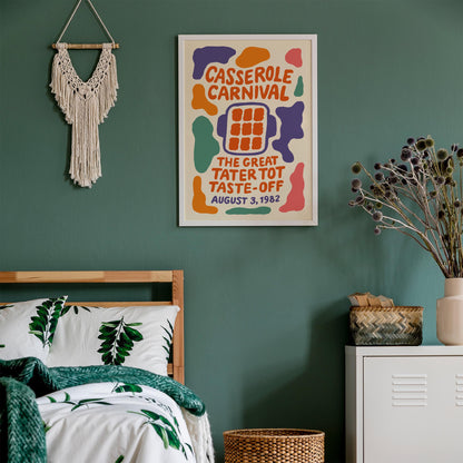 Casserole Carnival Wall Art