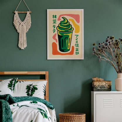 Matcha Latte Poster Print
