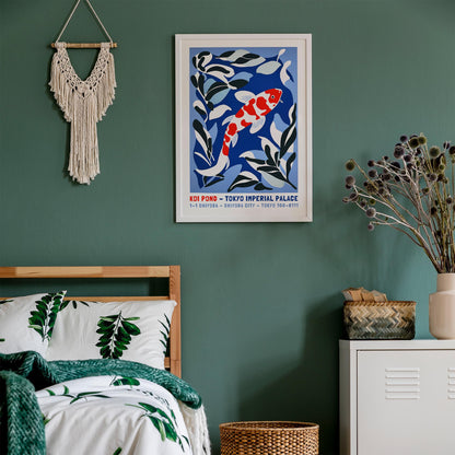 Koi Pond Poster Print