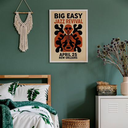 Big Easy Jazz Poster