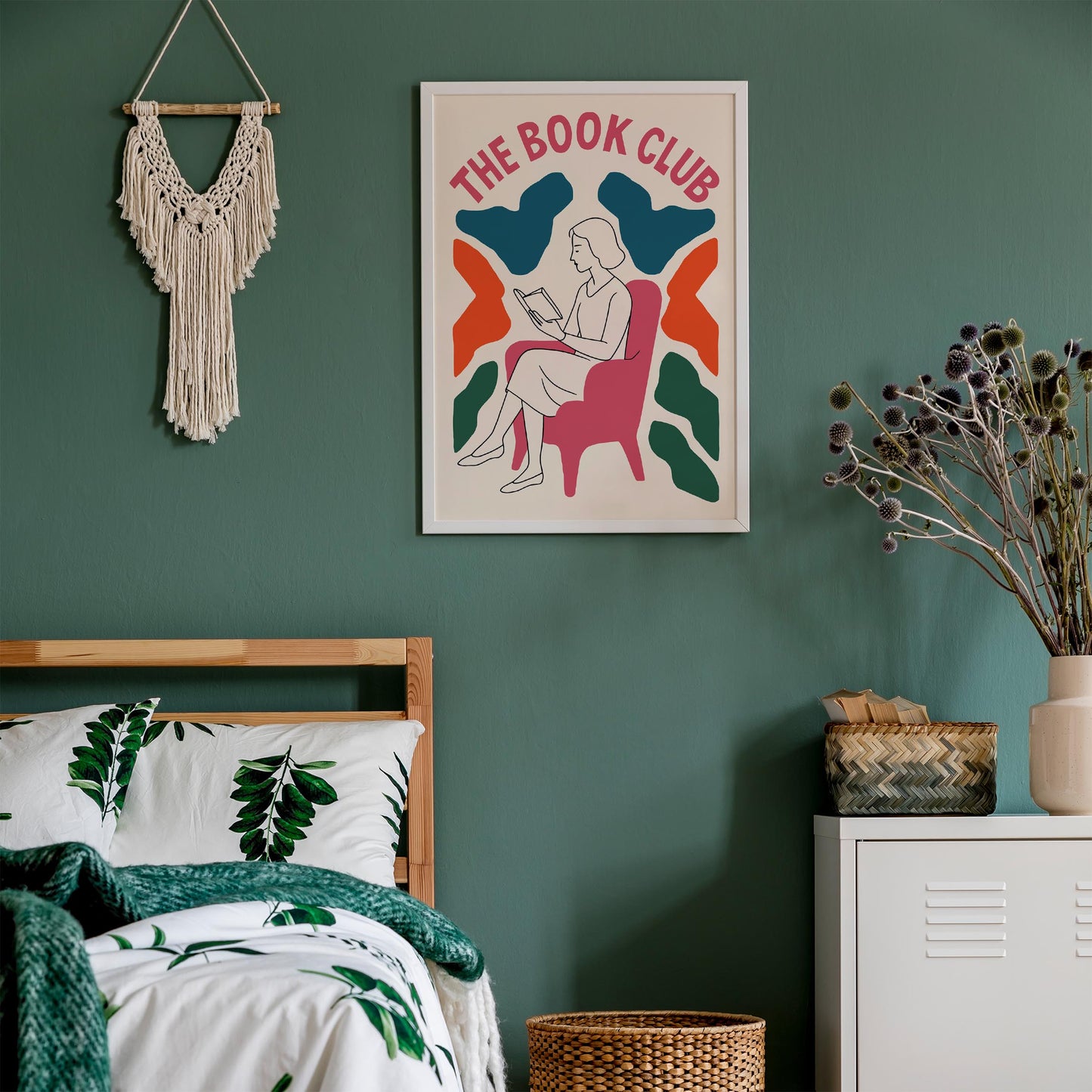 Book Club Wall Art Print