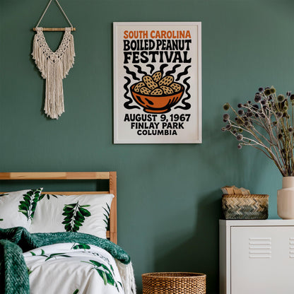 Boiled Peanut Festival Poster