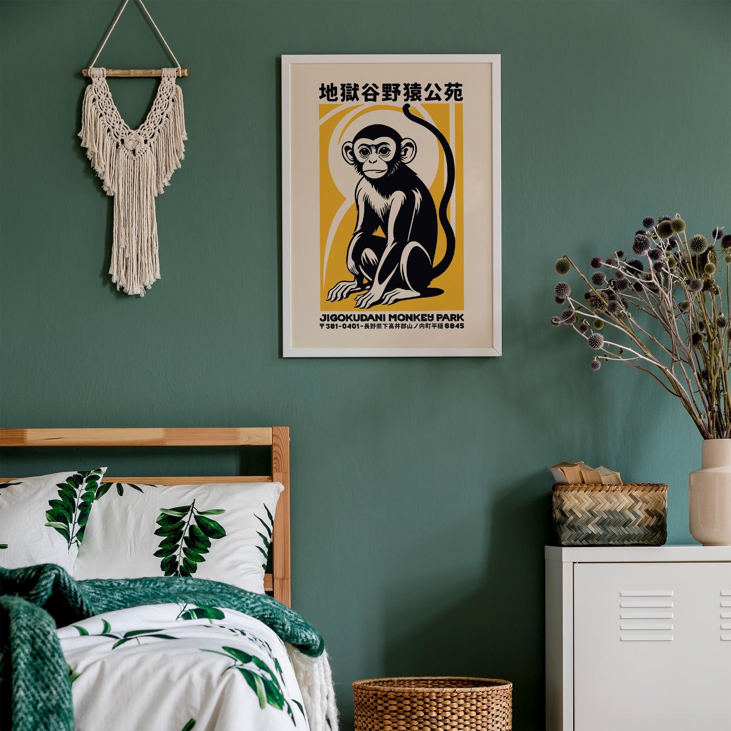 Jigokudani Monkey Park Poster