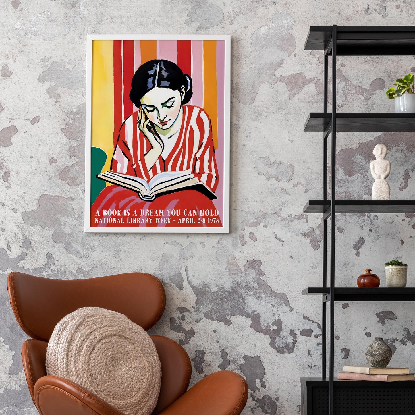 Book Lover Poster Print