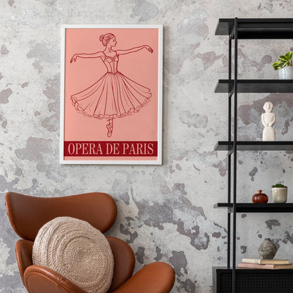 French Opera De Paris Poster