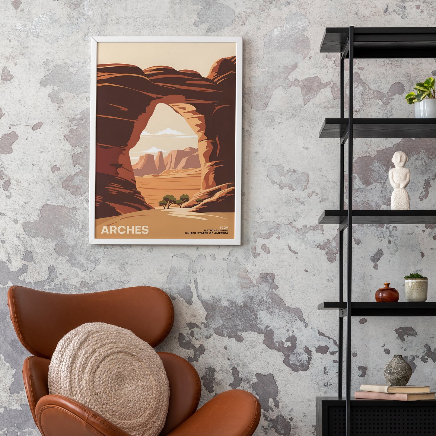 Arches National Park Travel Poster