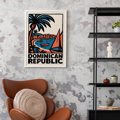 Dominican Republic Travel Poster