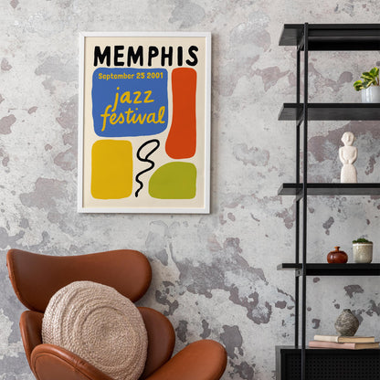 Memphis Jazz Festival Poster
