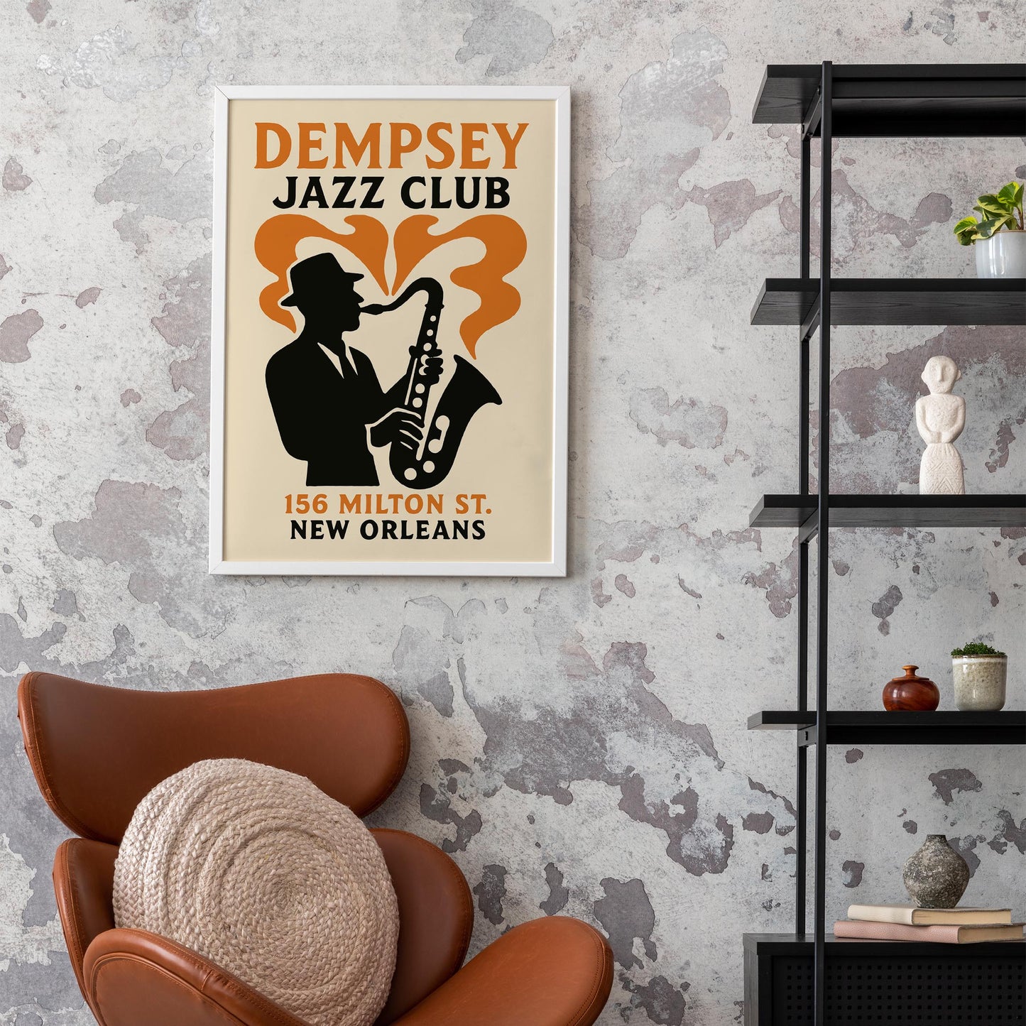 New Orleans Jazz Poster - Vintage Music Wall Art