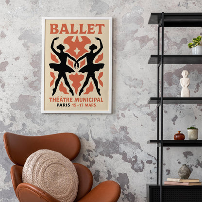 Paris Ballet Poster Print