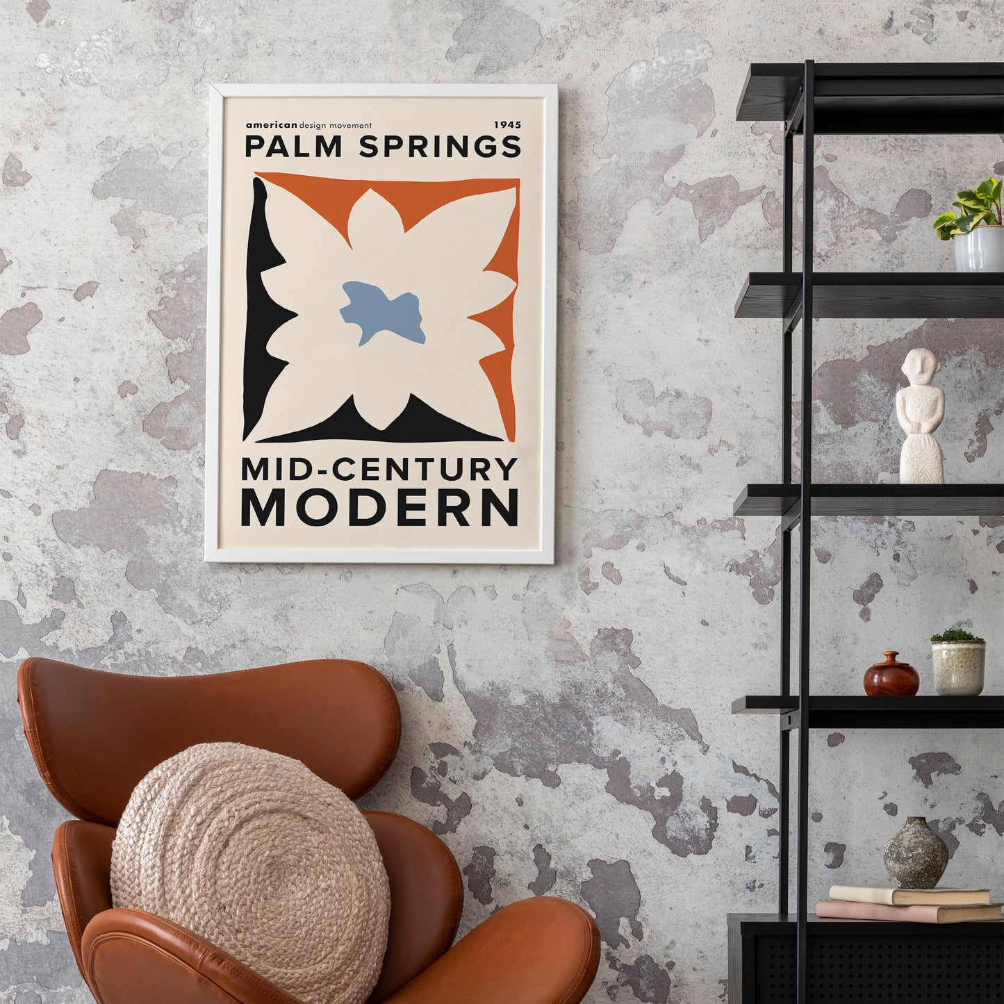 Mid Century Modern Poster Print