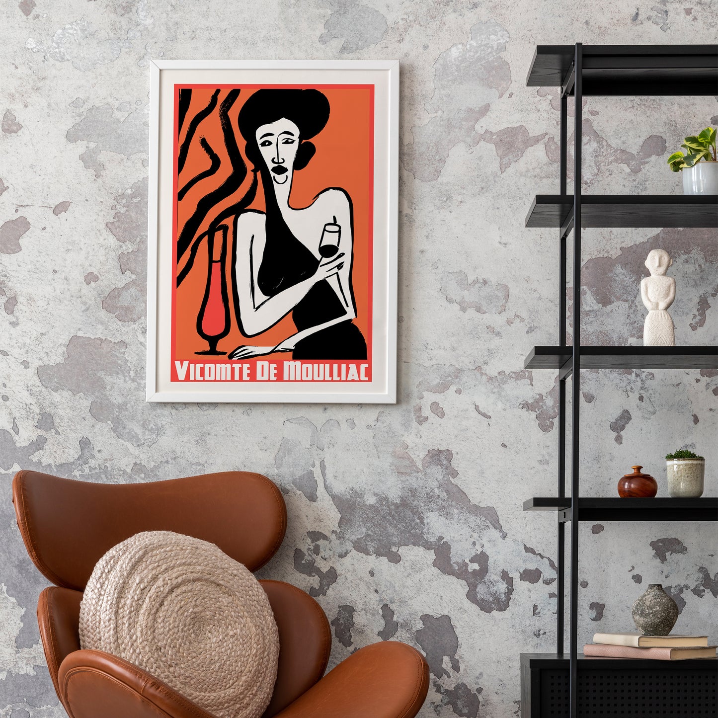 Vintage French Wine Poster