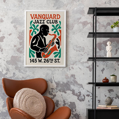Vanguard Jazz Club Poster