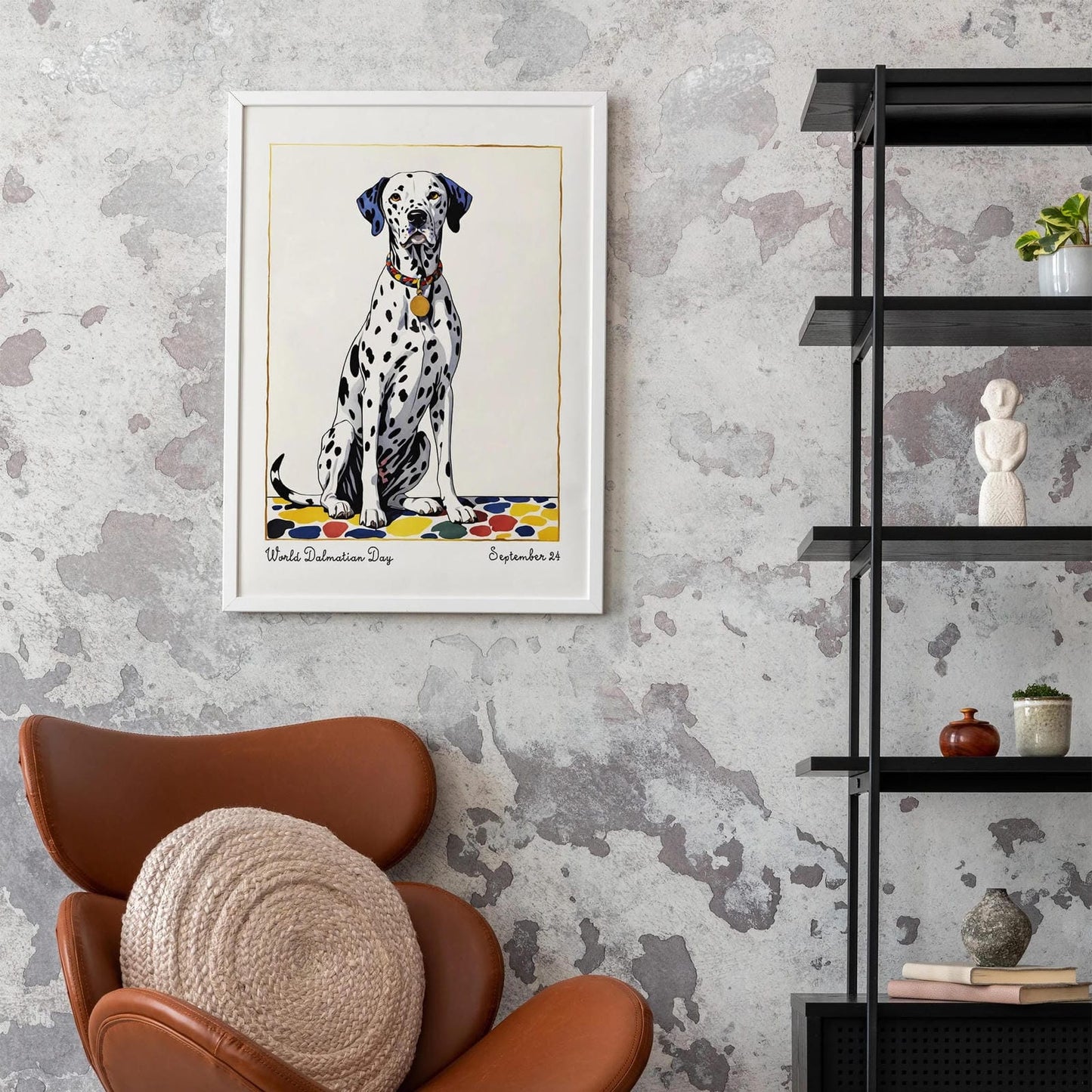 World Dalmatian Day Dog Art Print