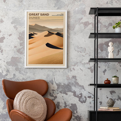 Great Sand Dunes National Park Poster
