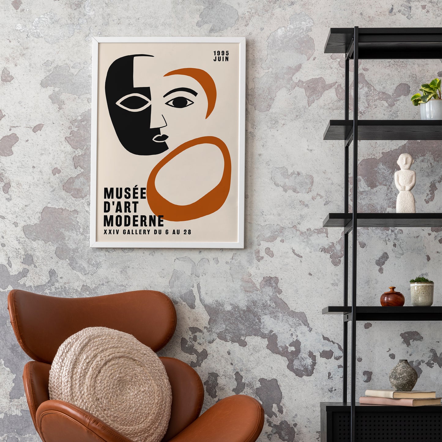 Modern Cubism Exhibition Art Print