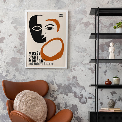 Modern Cubism Exhibition Art Print