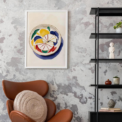 Vibrant Dumplings Art Print