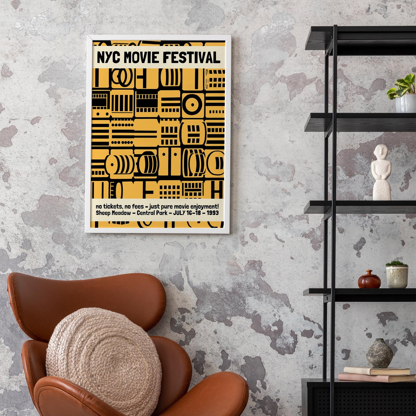 NYC Movie Festival Wall Art