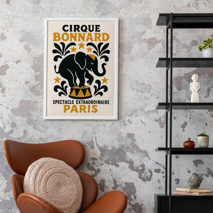 Cirque Bonnard Elephant Poster