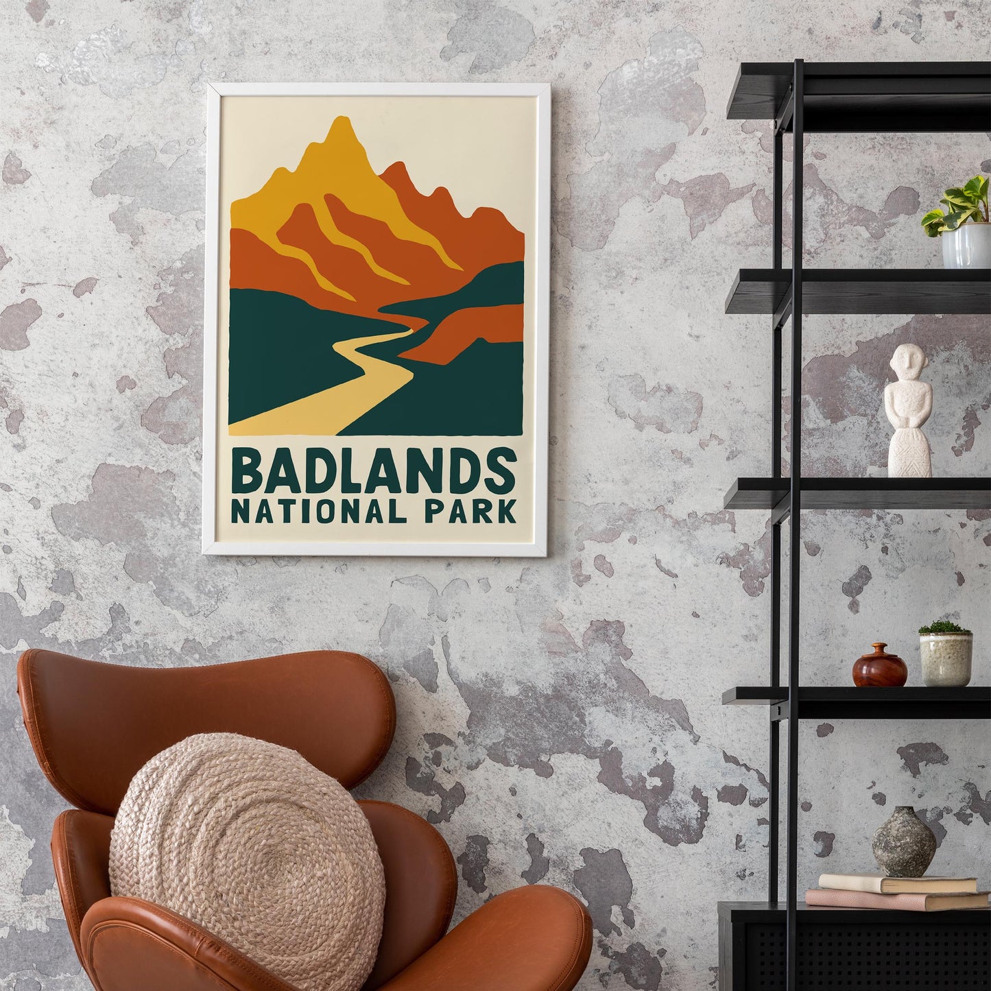 Badlands National Park Poster Print