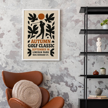 Autumn Golf Classic Poster