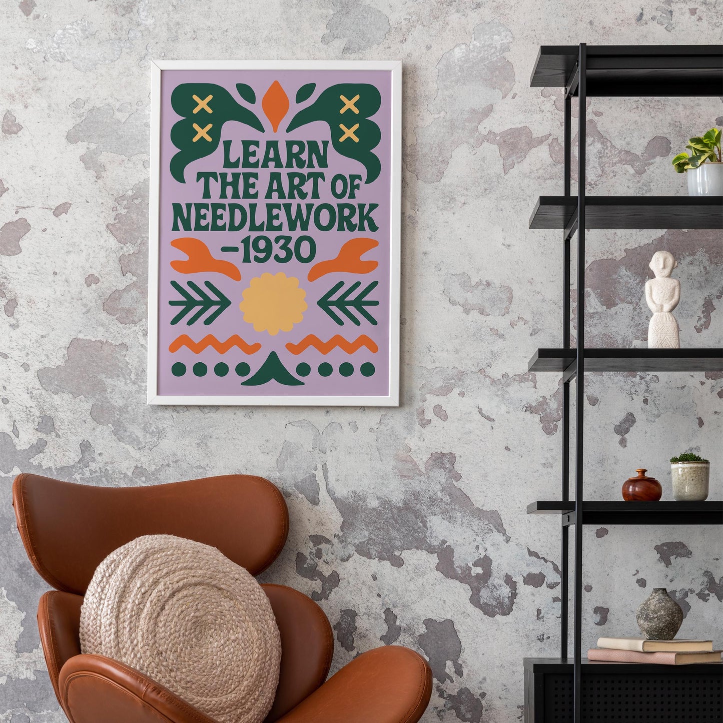 Needlework Art Print