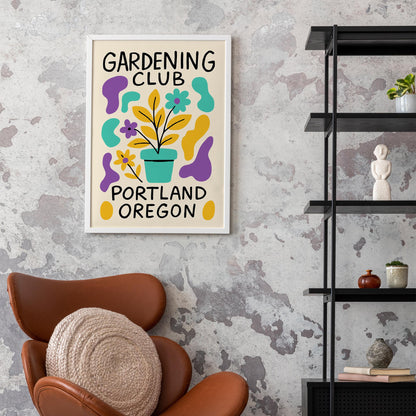 Gardening Club Wall Art