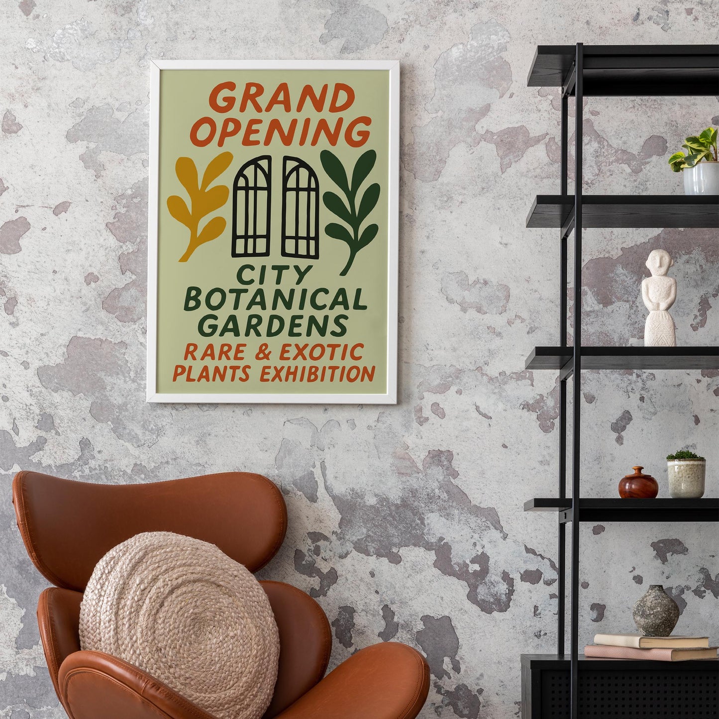 Botanical Gardens Exhibition Poster