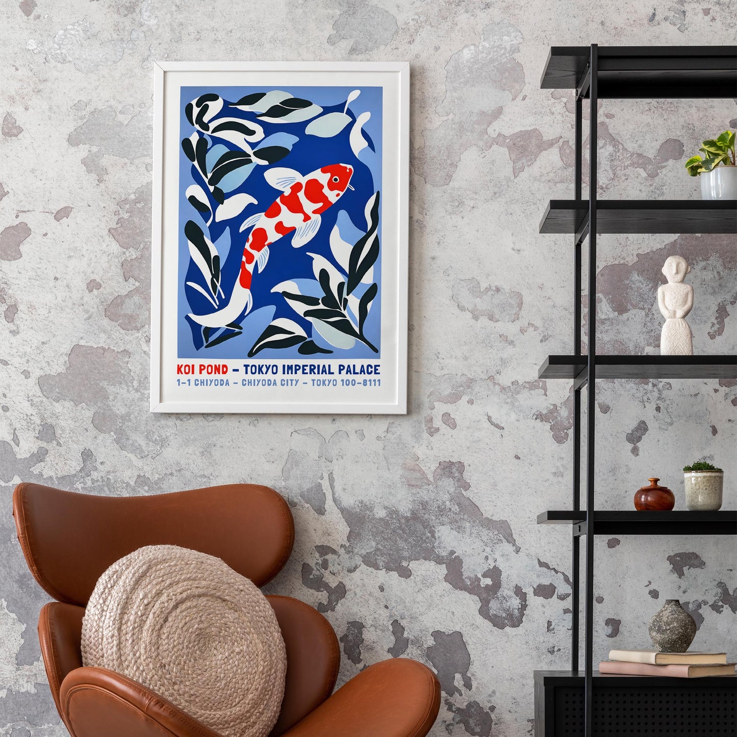 Koi Pond Poster Print