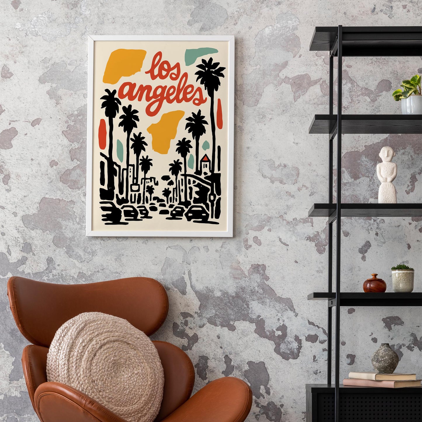 Los Angeles City Wall Art