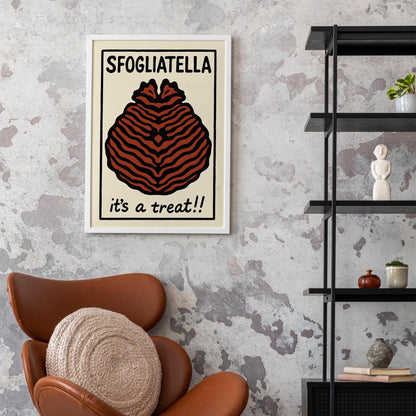 Sfogliatella Pastry Kitchen Print